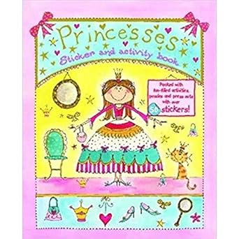 Princesses - Sticker And Activity Book - قراءة صورة - ملصق ولون - حكايات خرافية