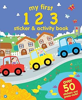 My First: 123 (Sticker and Activity Book) - أول كتاب لي: 123 (كتاب الملصقات والأنشطة)
