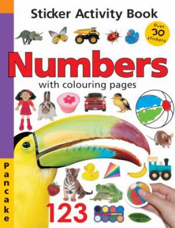 Pancake Sticker Activity - Numbers