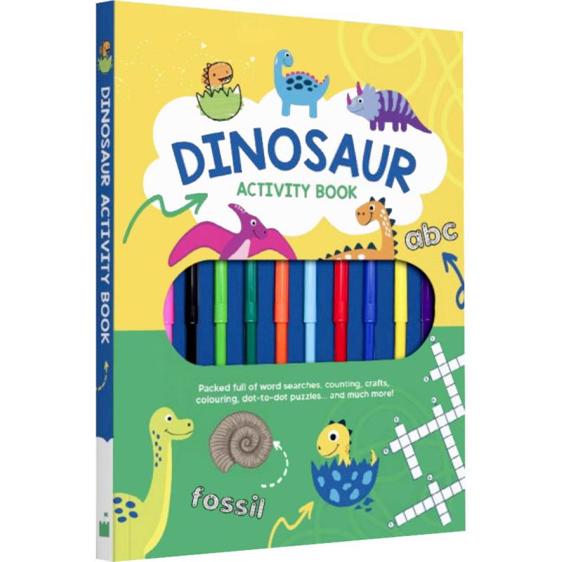 Dinosaurs - Activity Book - الديناصورات - كتيّب الأنشطة