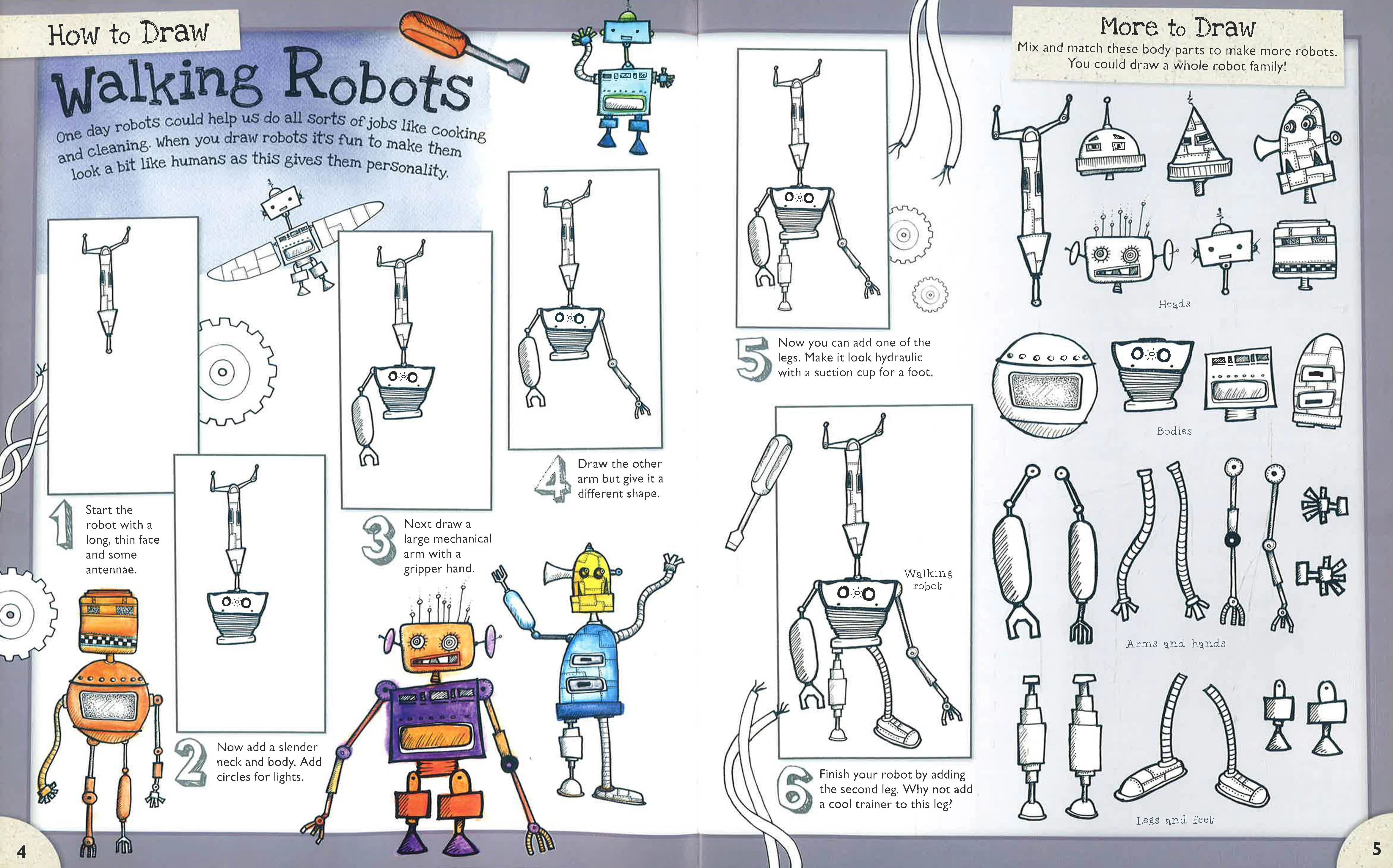 How to Draw Crazy Machines and Other Cool Stuff Packed With Over 100 Awesome Machines - كيفية رسم الآلات المجنونة وغيرها من الأشياء الرائعة التي تحتوي على أكثر من 100 آلة رائعة
