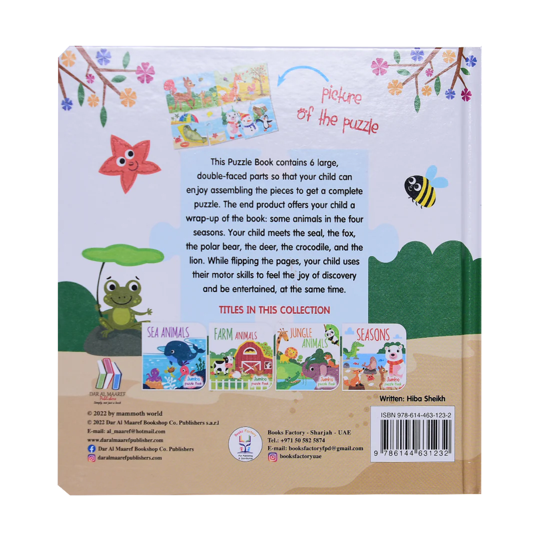 Seasons Jumbo Puzzle Book