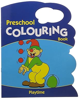 Playtime - Preschool Colouring Book - وقت اللعب - كتاب تلوين لمرحلة ما قبل المدرسة