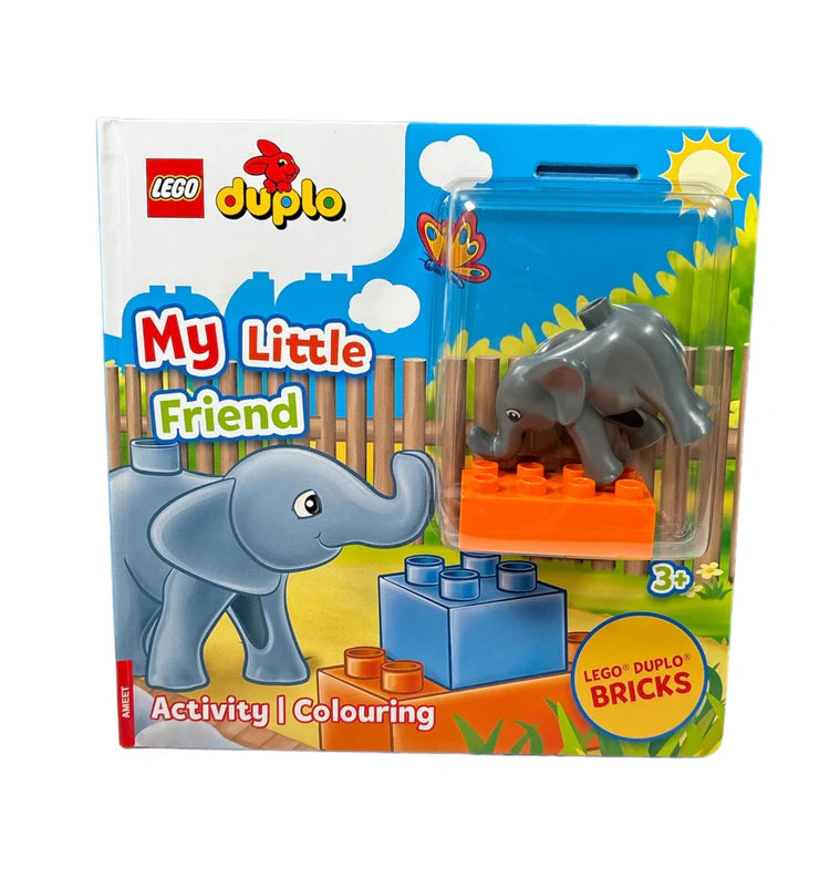 Lego Duplo: My Little Friend Hippo - Activity Colouring With Toy