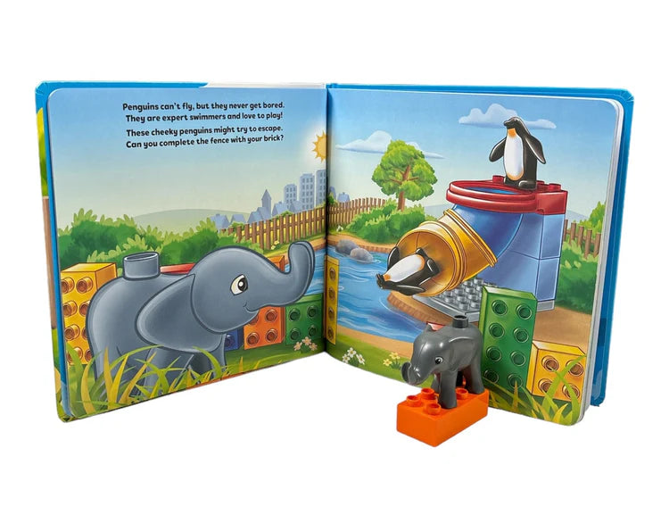 Lego Duplo: My Little Friend Hippo - Activity Colouring With Toy