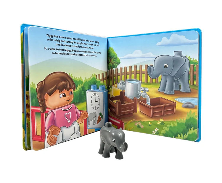 Lego Duplo: My Little Friend Hippo - Activity Colouring With Toy