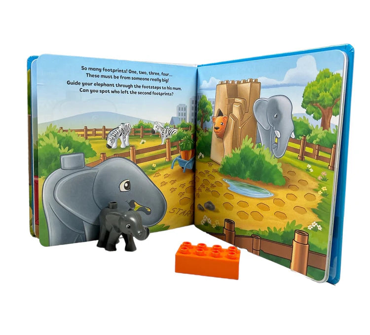 Lego Duplo: My Little Friend Hippo - Activity Colouring With Toy