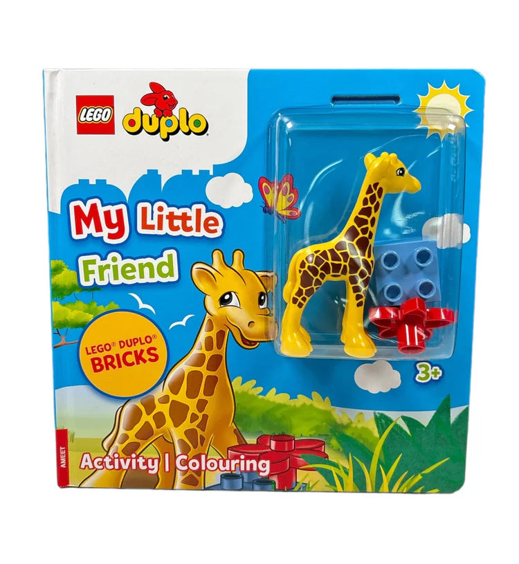 Lego Duplo: My Little Friend Giraffe - Activity Colouring With Toy