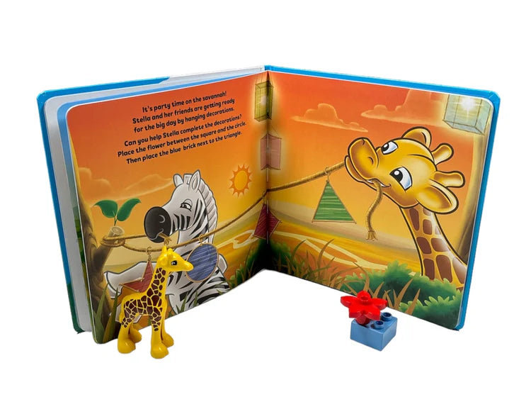 Lego Duplo: My Little Friend Giraffe - Activity Colouring With Toy