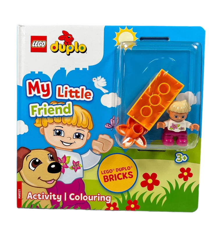 Lego Duplo: My Little Friend Girl - Activity Colouring With Toy