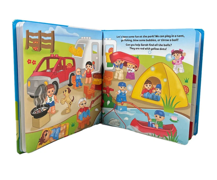 Lego Duplo: My Little Friend Girl - Activity Colouring With Toy