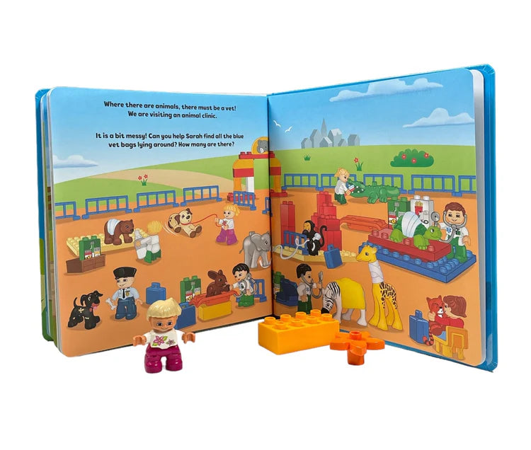 Lego Duplo: My Little Friend Girl - Activity Colouring With Toy
