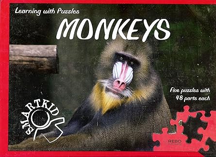 Monkeys - Learning with Puzzles - قرود - التعلّم بالبازل