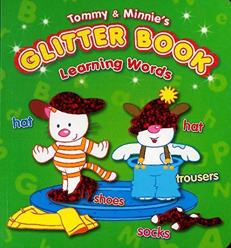 Tommy and Minnie - Glitter Book - Learning Words - تومي وميني - كتاب لامع - تعلم الكلمات