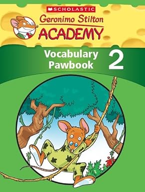 Scholastic Geronimo Stilton Academy - Vocabulary Pawbook 02 - Scholastic أكاديمية جيرونيمو ستيلتون - كتيب مفردات 02