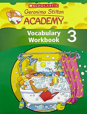 Scholastic Geronimo Stilton Academy - Vocabulary Pawbook 03 - أكاديمية جيرونيمو ستيلتون التعليمية - دفتر مفردات 03