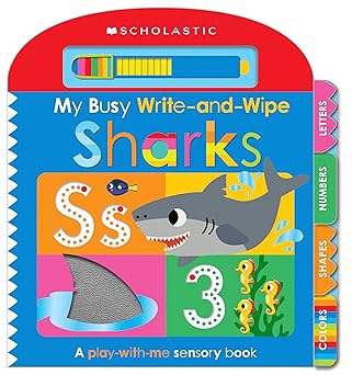 My Busy Write-and-Wipe - Sharks