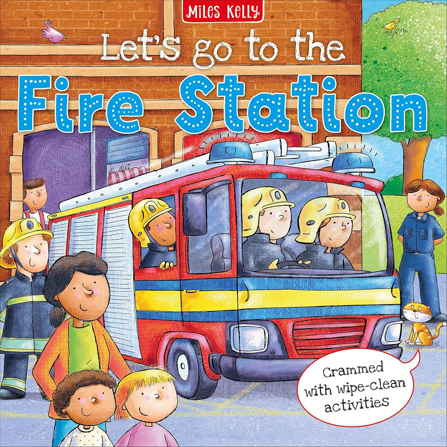 LETS GO TO THE FIRE STATION - لنذهب إلى محطة الإطفاء