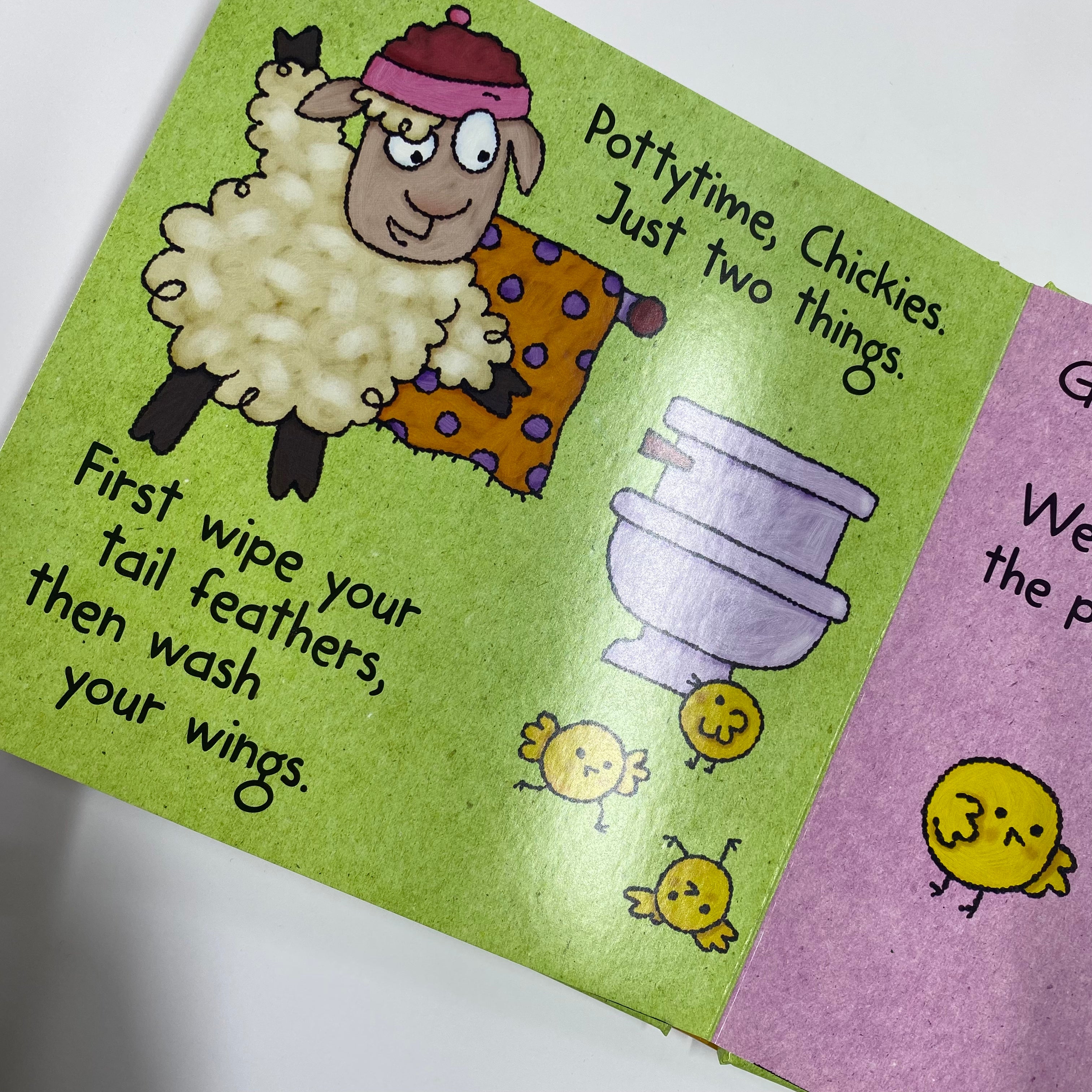 Potty Time for Chickies - Board Book
