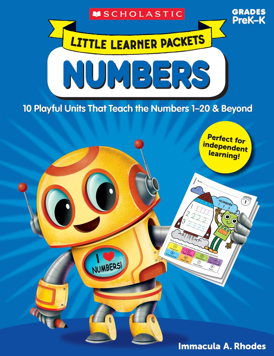 Scholastic - Little Learner Packets - Numbers - 10 Playful Units That