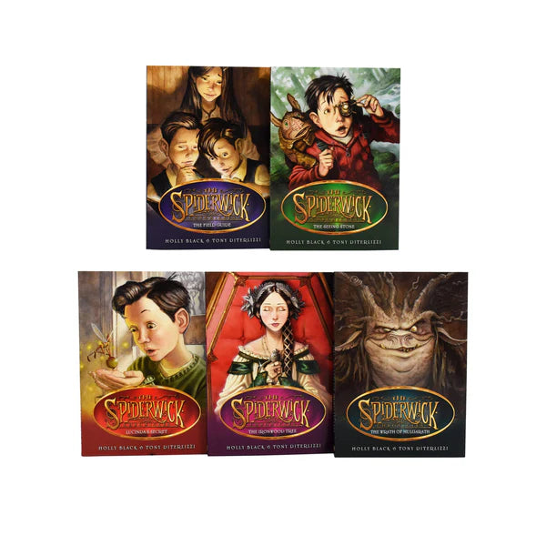 Spiderwick Chronicle Collection 5 Books Box Set - مجموعة سبايدرويك كرونيكل 5 كتب