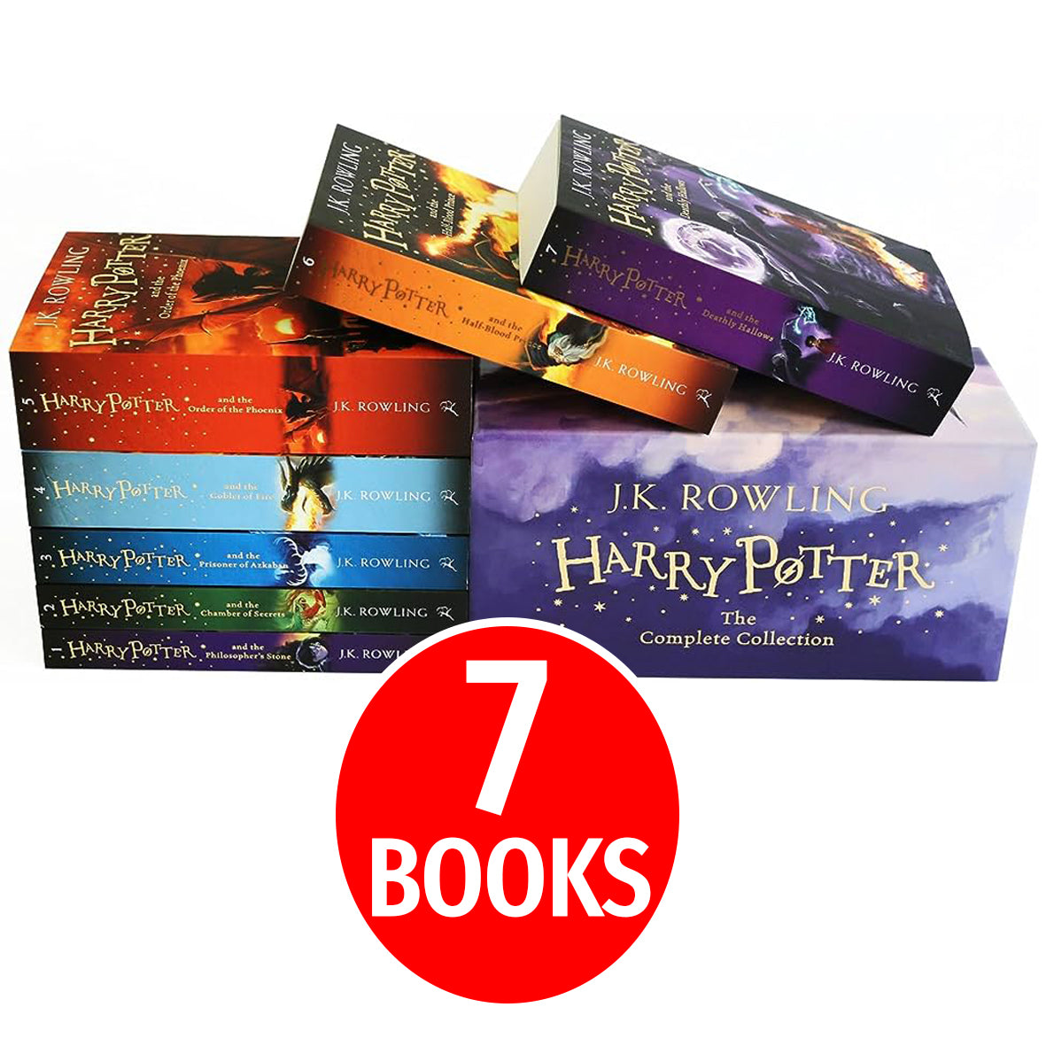 Harry Potter Box Set-The Complete Collection (Children’s Paperback)