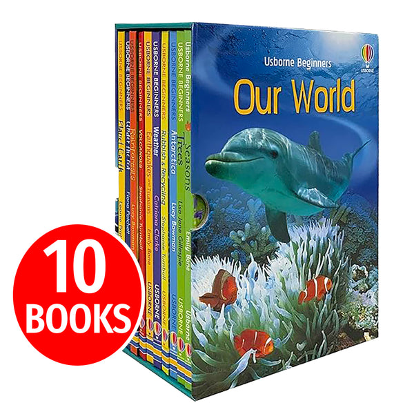 Usborne Beginners - Our World Collection Set - 10 Books - مجموعة أوزبو