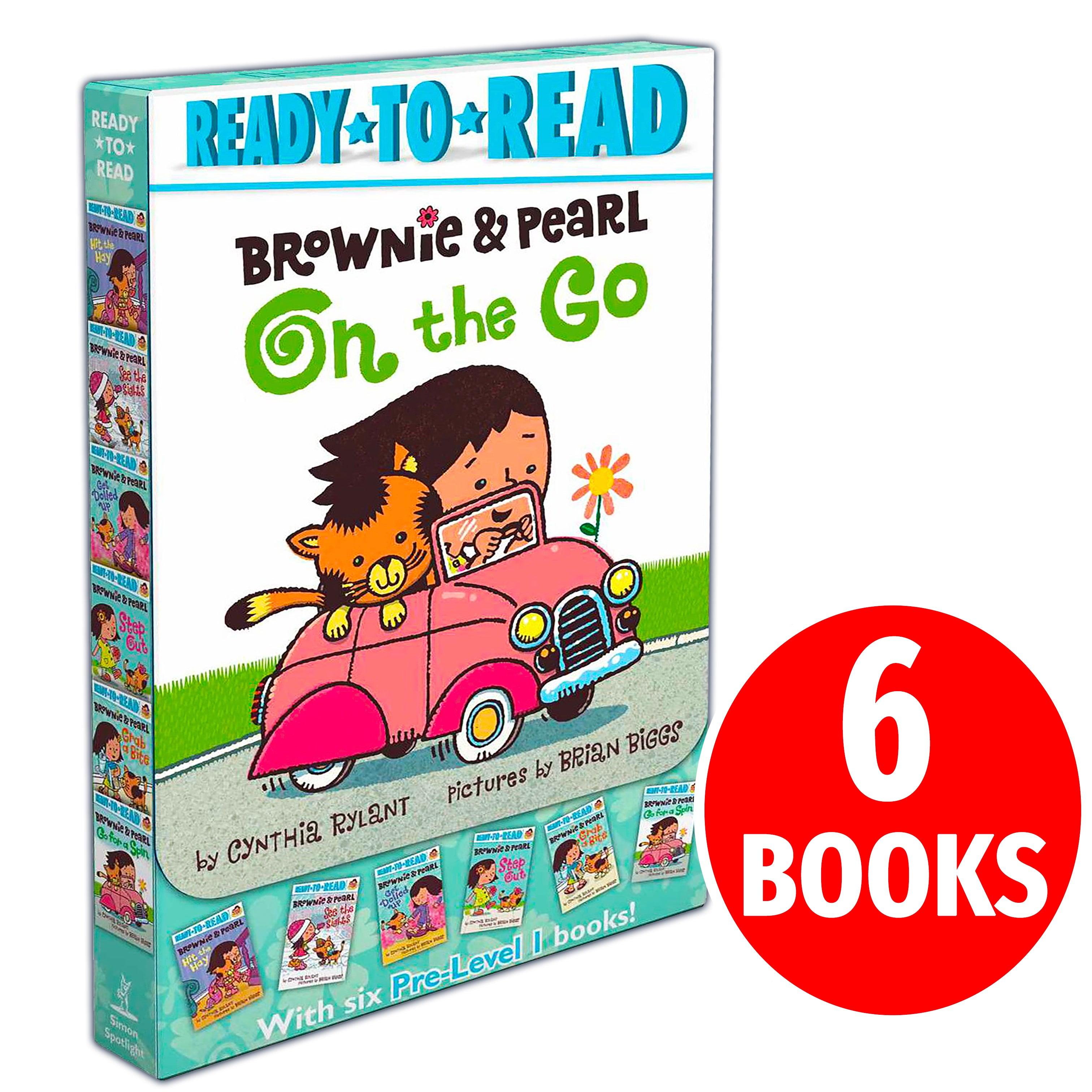 Ready To Read Pre - Level 1 - Brownie & Pearl On The Go! 6 Books In 1 Box - Box Set - Spectrawide Bookstore