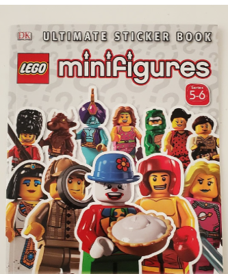 DK - Ultimate Sticker Book - Lego Mini Figures Series 5-6 - DK - كتاب الملصقات النهائي - سلسلة شخصيات ليغو المصغرة 5-6