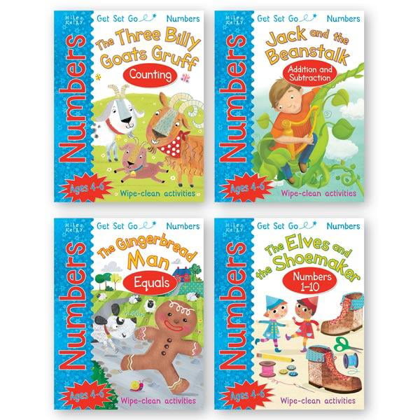 Get Set Go - Numbers - 4 Books