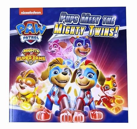Paw Patrol: Pups Meet The Mighty Twins - دوريات المخلاب: الجراء يلتقون بالتوأم الخارق