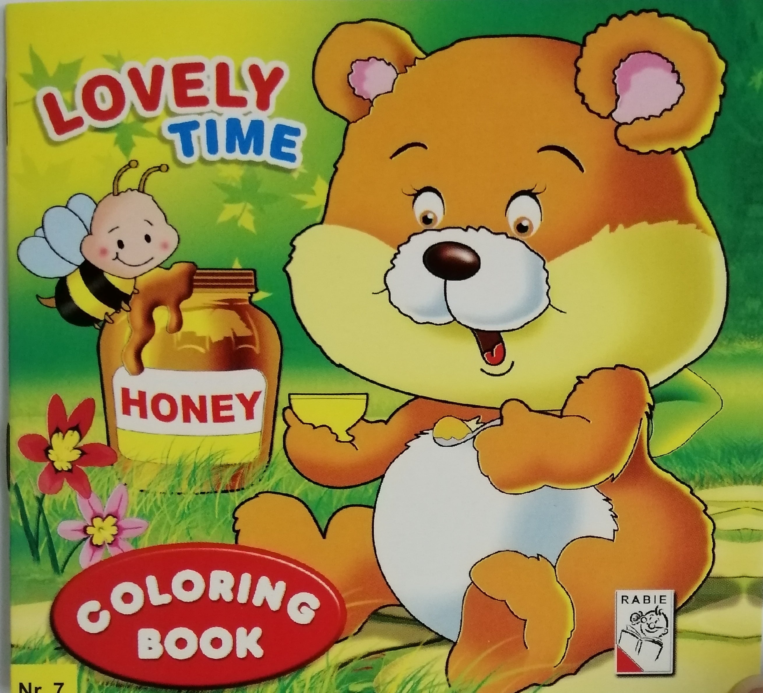 Lovely Time - Mini Colouring Book Bear and Aladdin Puzzle