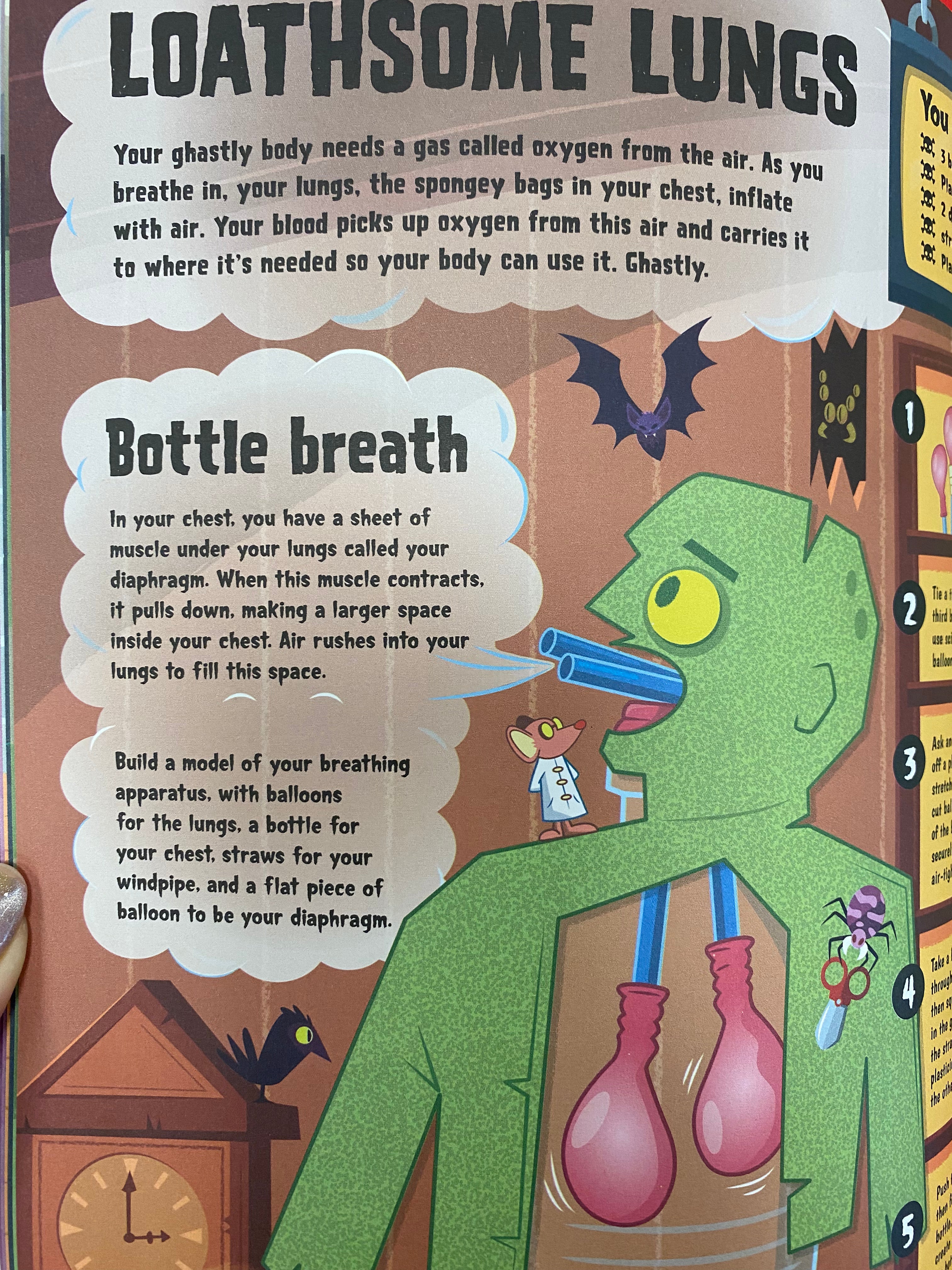 The Human Body A Monster Activity Book