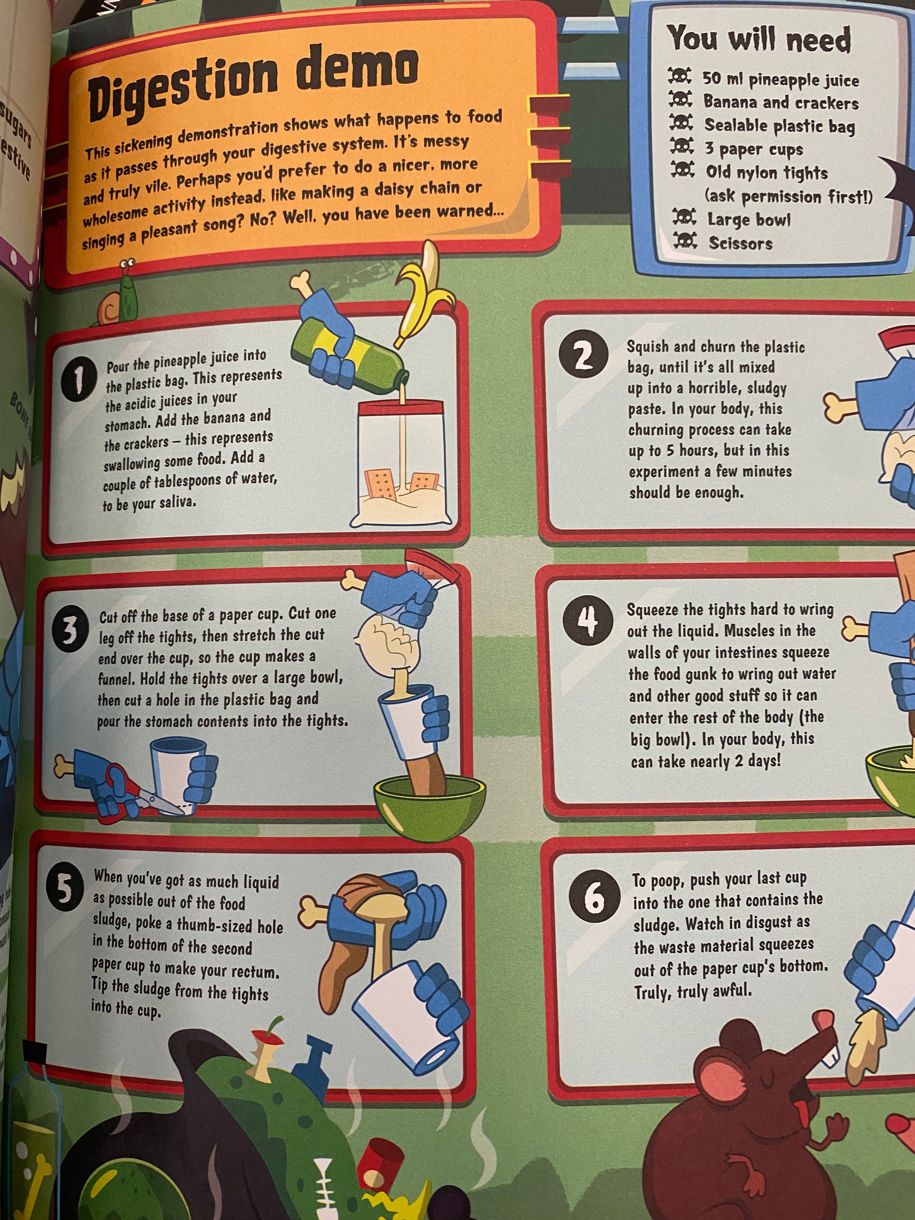 The Human Body A Monster Activity Book