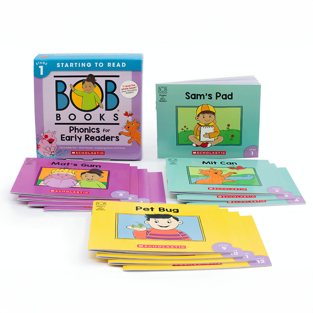 Bob Books Stage 1 Starting To Read Phonics For Early Readers HB B bob-books-stage-1-starting-to-read-phonics-for-early-readers-hb-b