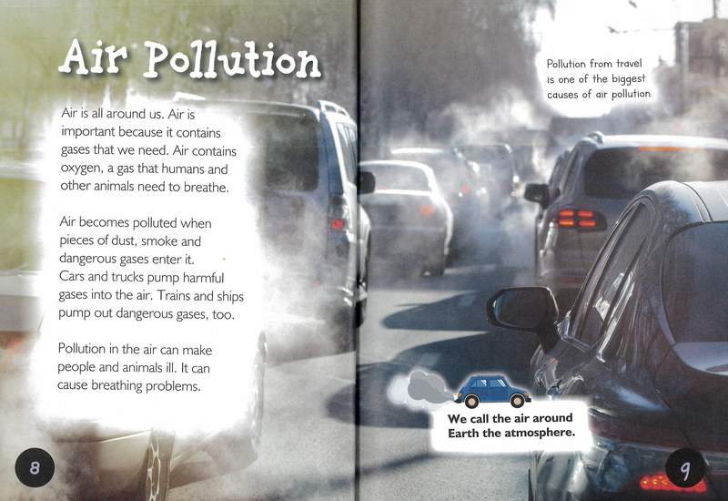 Introduction To Science 2 : Pollution - Usborne-مساعدة كوكبنا