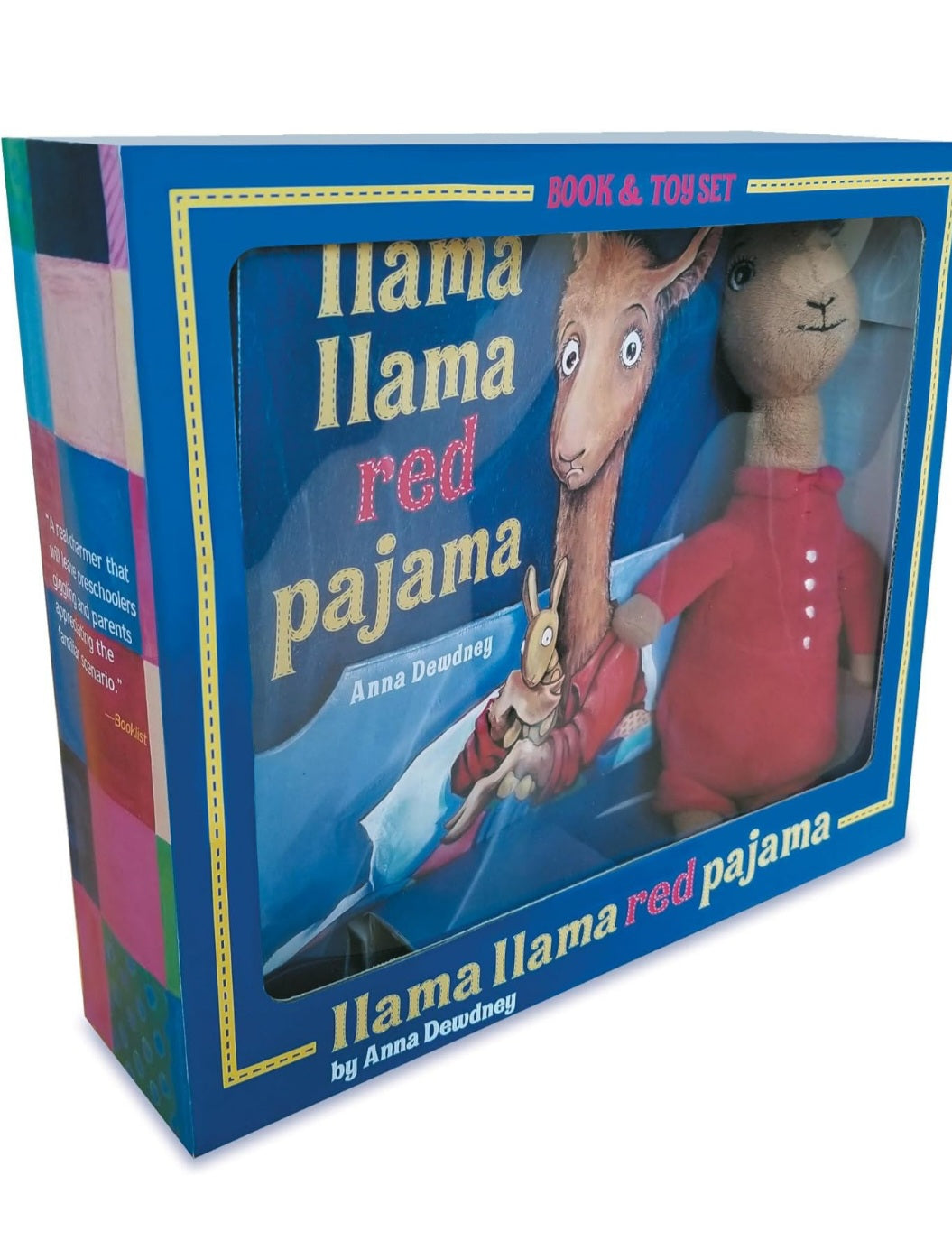 Book and Toy Set - Llama Llama Red Pajama - مجموعة كتاب ولعبة - لاما لاما بيجاما حمراء