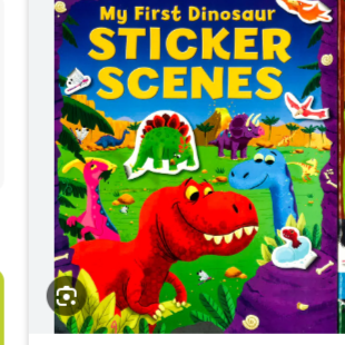 My First Dinosaur Sticker Scenes