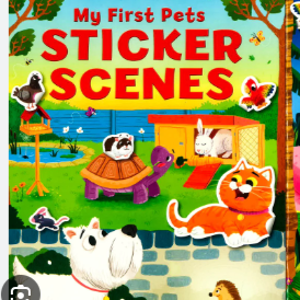 My First Pets Sticker Scenes - مشاهد ملصقات حيواناتي الأليفة الأولى