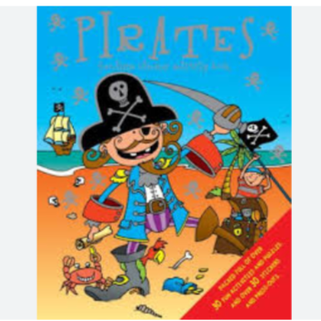 Pirates Funtime Sticker Activity Book - كتاب أنشطة ملصقات مرح القراصنة