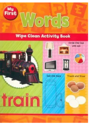 My First Words - Wipe Clean Activity Book