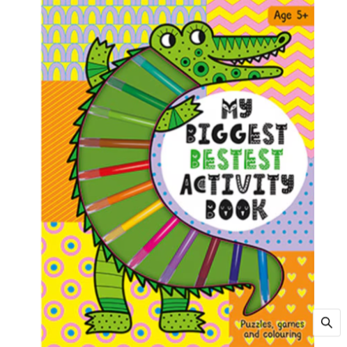 MY BIGGEST BESTEST ACTIVITY BOOK - كتاب الأنشطة الأفضل والأكبر لي