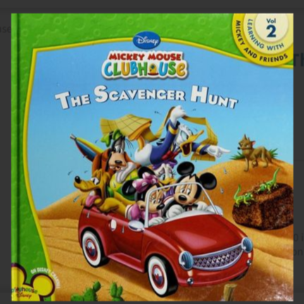Disney Mickey Mouse Clubhouse - The Scavenger Hunt - نادي ديزني ميكي ماوس - لعبة البحث عن الزبال