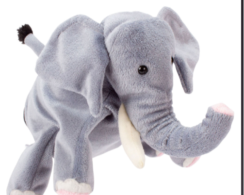 Beleduc - Hand Puppet Elephant - Beleduc - دمية الفيل اليدوية