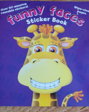 Funny Faces Sticker Book