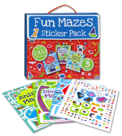 Fun Mazes Sticker Pack - مجموعة ملصقات متاهات ممتعة