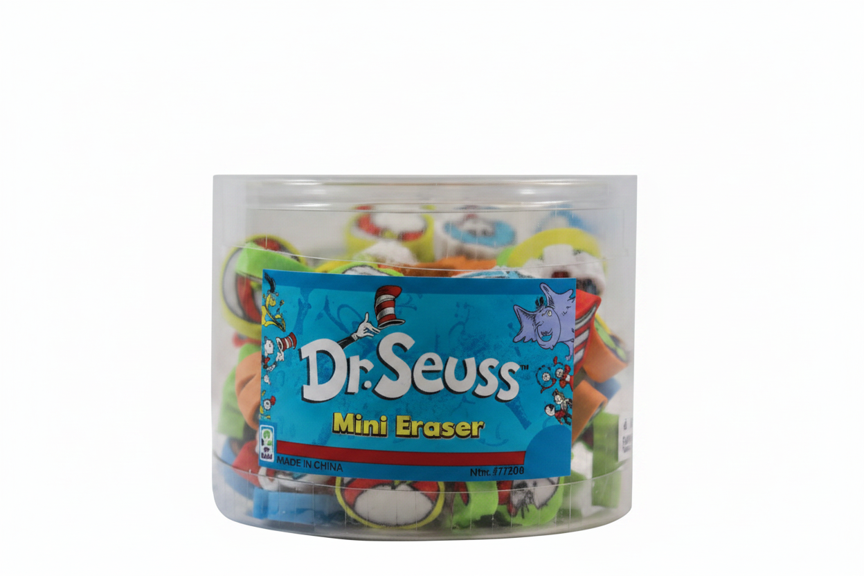 Dr. Seuss  Mini Eraser (0.050fils each)