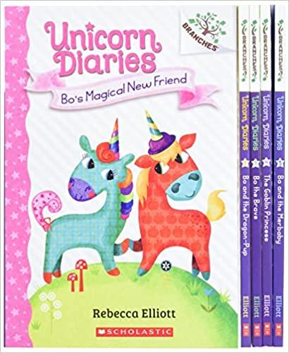Branches Book - Unicorn Diaries - Book 1-5 - Glitterrific Early Chapter Books! - كتاب الفروع - يوميات يونيكورن - الكتاب 1-5 - كتب الفصل المبكر اللامعة!