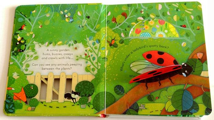 Usborne - Peep Inside - The Garden - Spectrawide Bookstore
