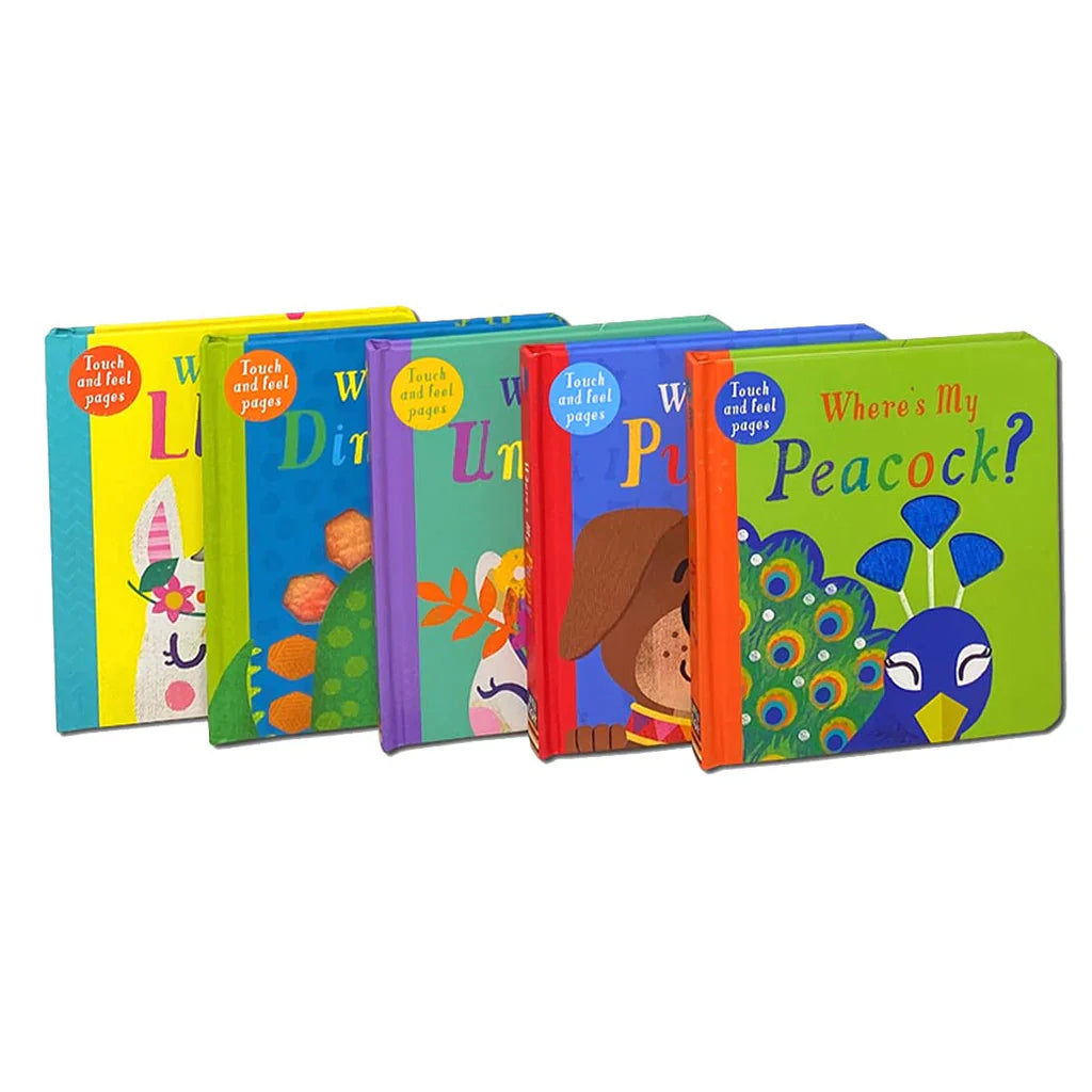 Where's My Llama? - Touch And Feel Board Book